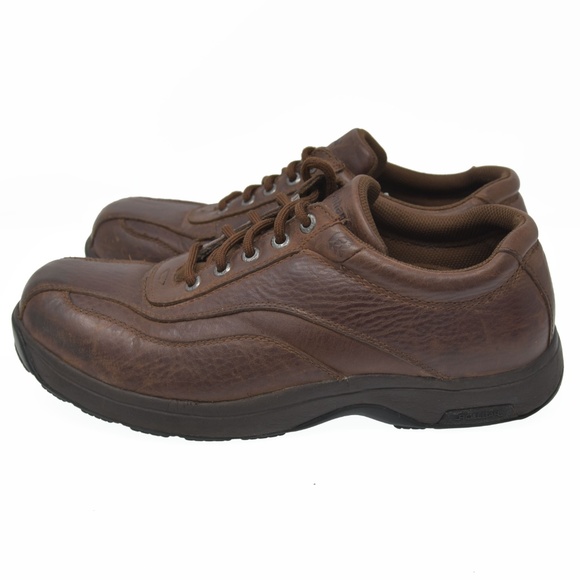 *Dunham Sz 9.5 (2E) Wide Brown Leather Comfort main image 6